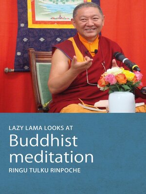 cover image of Lazy Lama looks at Meditation